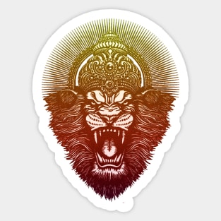 King of the Jungle Sticker